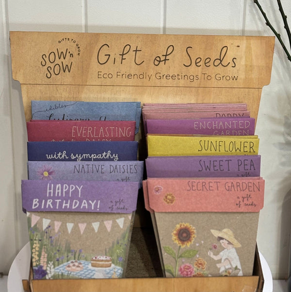 Sow N Sow seed cards