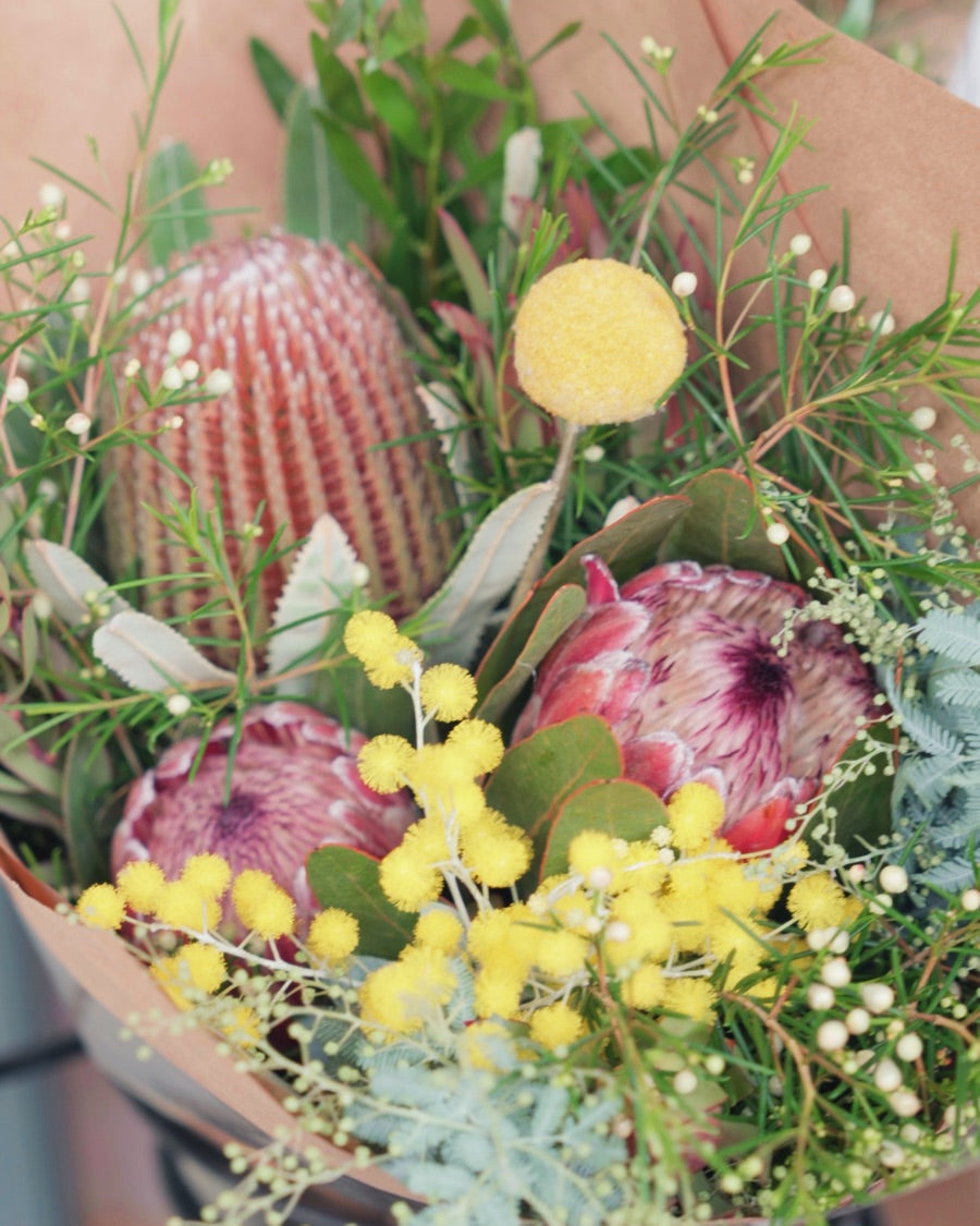 Sympathy flowers from The Blu Tulip